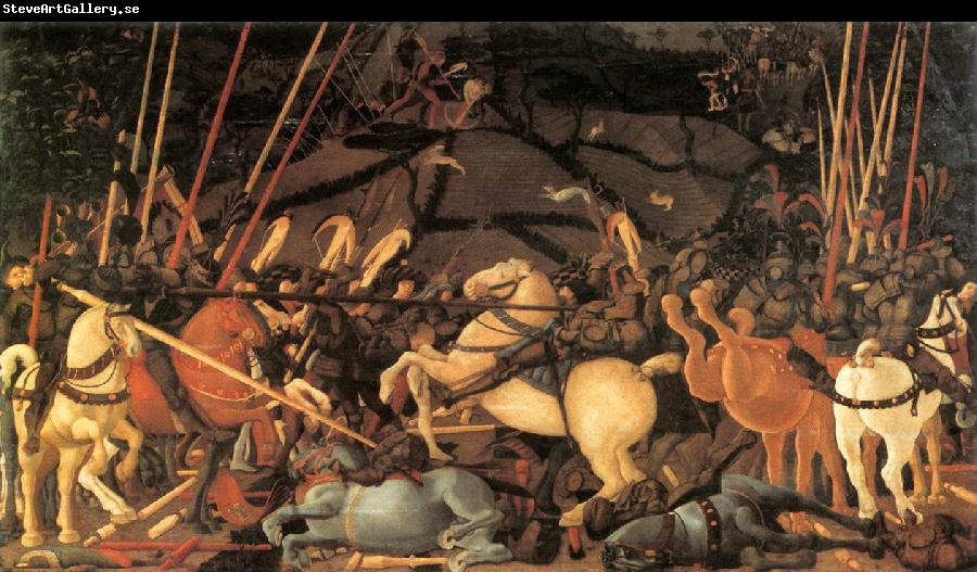 UCCELLO, Paolo Bernardino della Ciarda Thrown Off His Horse wt